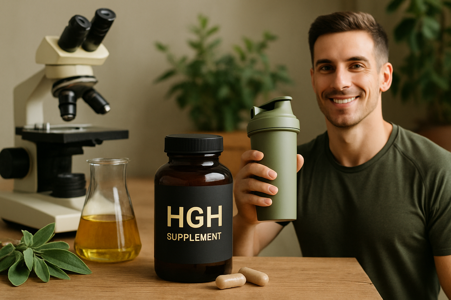 Vergleich verschiedener HGH Supplements und Wachstumshormon Booster